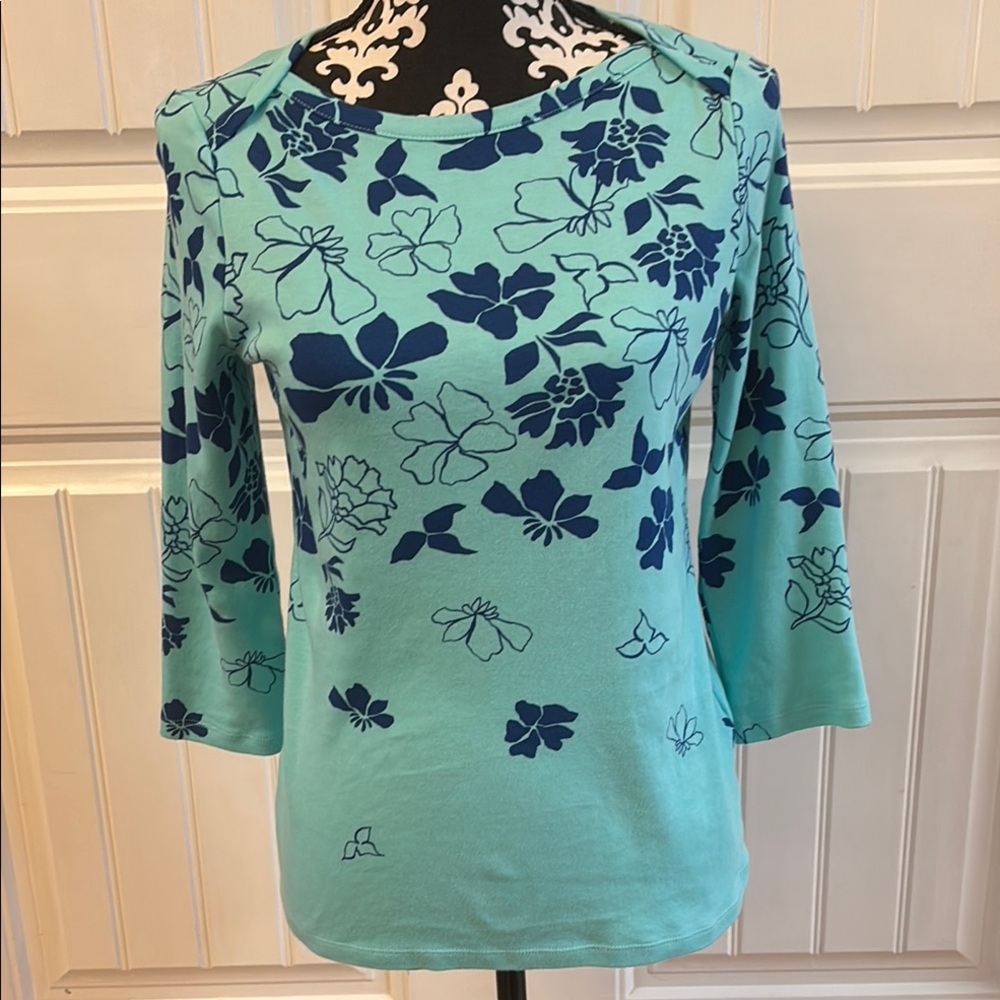 Style & Co Floral Women's PM top